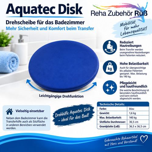 Aquatec disk blau dreh und - aquatec,